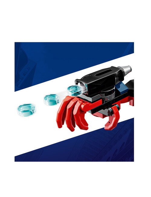 LEGO Superheroes Miles Morales Mech vs. Spider-Man, 2099 76337 product photo View 06 L