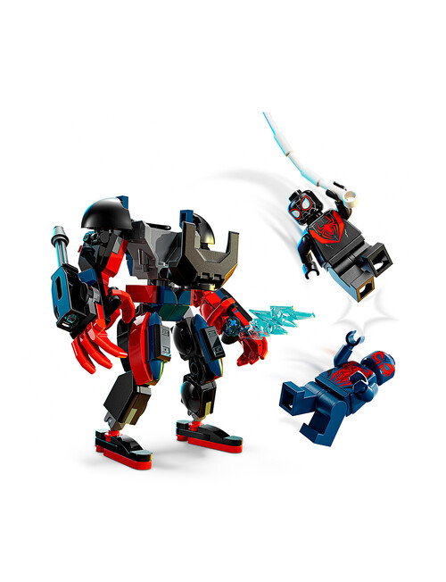 LEGO Superheroes Miles Morales Mech vs. Spider-Man, 2099 76337 product photo View 07 L