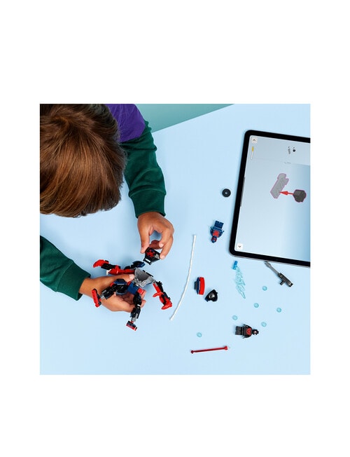 LEGO Superheroes Miles Morales Mech vs. Spider-Man, 2099 76337 product photo View 09 L