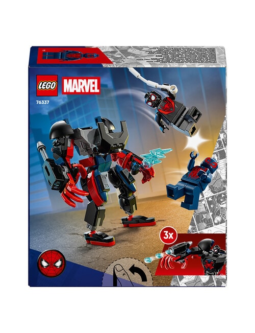 LEGO Superheroes Miles Morales Mech vs. Spider-Man, 2099 76337 product photo View 15 L