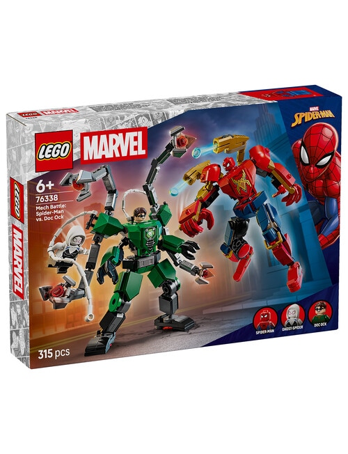 LEGO Superheroes Mech Battle: Spider-Man vs. Doc Ock, 76338 product photo View 12 L