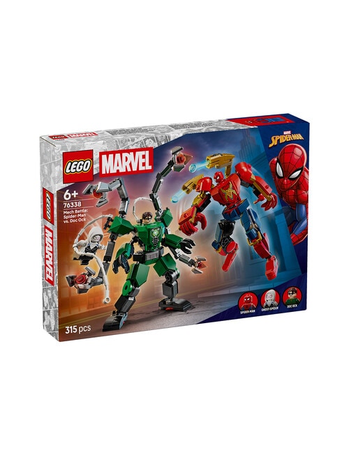 LEGO Superheroes Mech Battle: Spider-Man vs. Doc Ock, 76338 product photo View 12 L