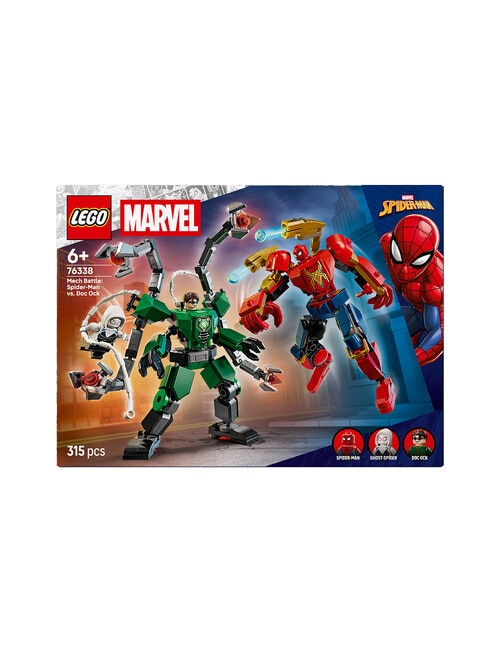 LEGO Superheroes Mech Battle: Spider-Man vs. Doc Ock, 76338 product photo View 13 L