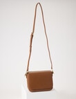 Boston + Bailey Leather Flap Crossbody Bag, Natural product photo View 04 S