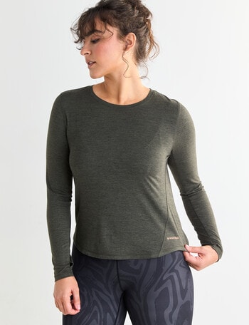 Superfit Limitless Long Sleeve Tee, Dark Olive product photo