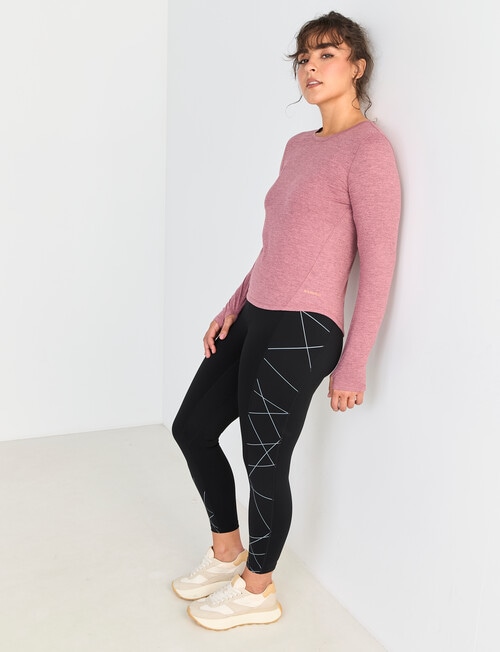 Superfit Limitless Long Sleeve Tee, Vintage Pink product photo View 03 L