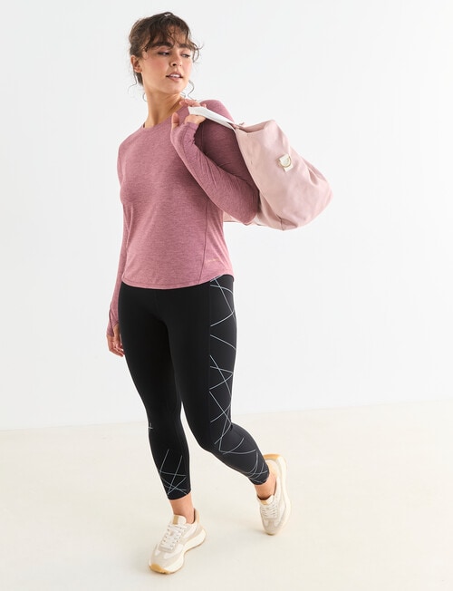 Superfit Limitless Long Sleeve Tee, Vintage Pink product photo View 06 L