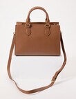 Boston + Bailey Leather Shopper Bag, Natural product photo View 02 S