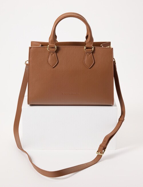 Boston + Bailey Leather Shopper Bag, Natural product photo View 02 L