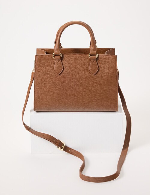 Boston + Bailey Leather Shopper Bag, Natural product photo View 03 L