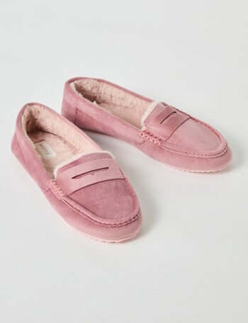 Whistle Sherpa Lined Slipper, Tea Rose product photo