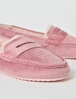 Whistle Sherpa Lined Slipper, Tea Rose product photo View 03 S