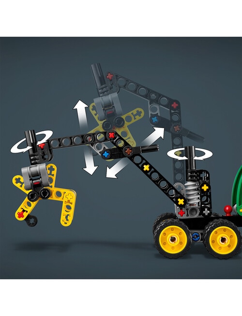 LEGO Technic John Deere 1470H Wheeled Harvester, 42218 product photo View 04 L