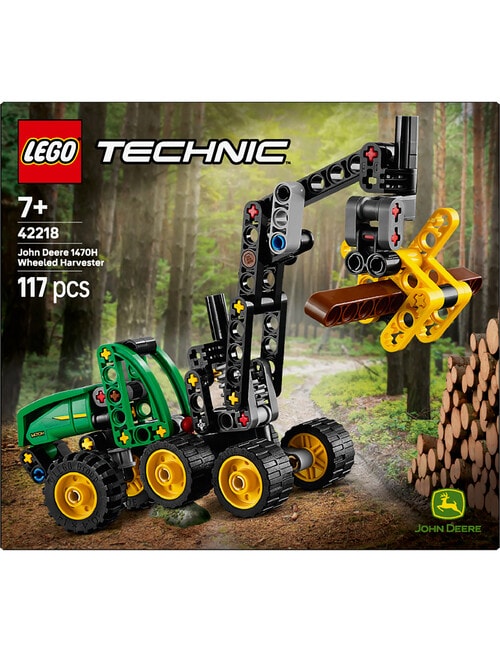 LEGO Technic John Deere 1470H Wheeled Harvester, 42218 product photo View 14 L