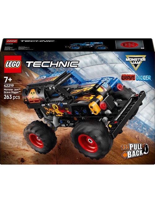 LEGO Technic Monster Jam Grave Digger Fire and Ice, 42219 product photo View 03 L