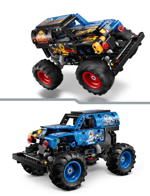 LEGO Technic Monster Jam Grave Digger Fire and Ice, 42219 product photo View 05 L