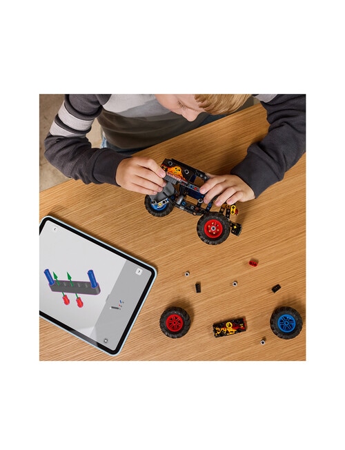 LEGO Technic Monster Jam Grave Digger Fire and Ice, 42219 product photo View 07 L
