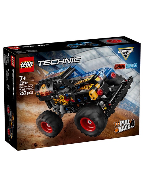 LEGO Technic Monster Jam Grave Digger Fire and Ice, 42219 product photo View 12 L