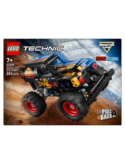 LEGO Technic Monster Jam Grave Digger Fire and Ice, 42219 product photo View 13 L