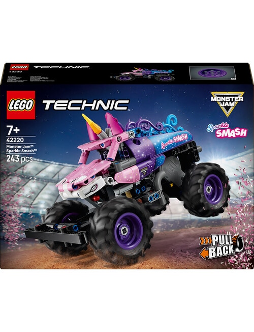 LEGO Technic Monster Jam Sparkle Smash Pull-Back, 42220 product photo View 03 L