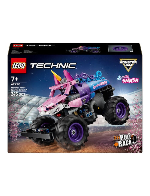 LEGO Technic Monster Jam Sparkle Smash Pull-Back, 42220 product photo View 03 L
