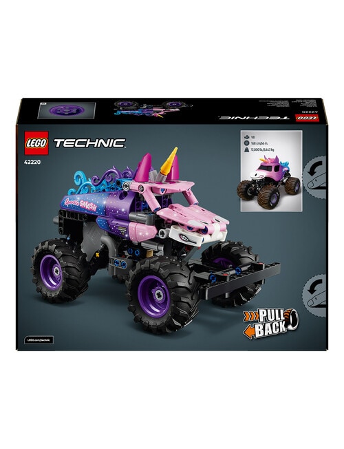 LEGO Technic Monster Jam Sparkle Smash Pull-Back, 42220 product photo View 13 L