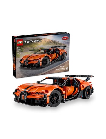 LEGO Technic Bugatti Chiron Pur Sport Hypercar, 42222 product photo