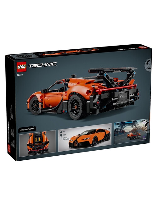 LEGO Technic Bugatti Chiron Pur Sport Hypercar, 42222 product photo View 16 L