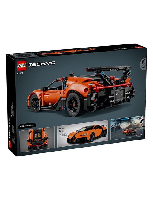LEGO Technic Bugatti Chiron Pur Sport Hypercar, 42222 product photo View 16 L