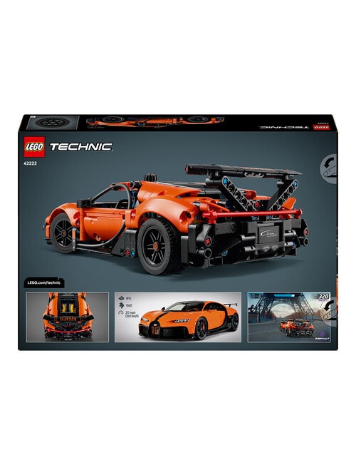 LEGO Technic Bugatti Chiron Pur Sport Hypercar, 42222 product photo View 17 L