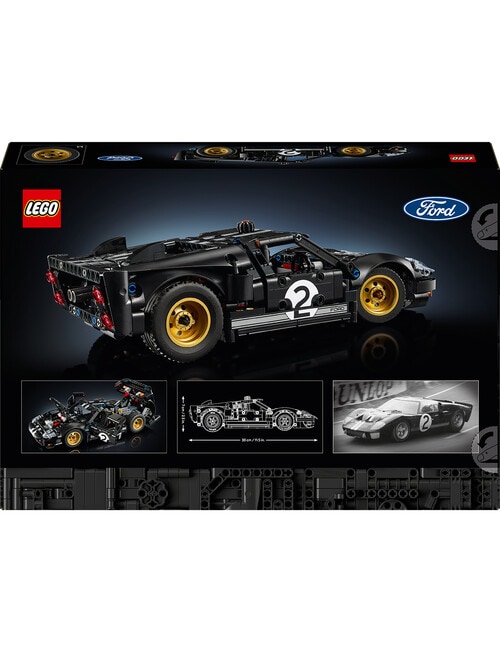LEGO Technic 1966 Ford GT40 MKII Race Car, 42223 product photo View 10 L