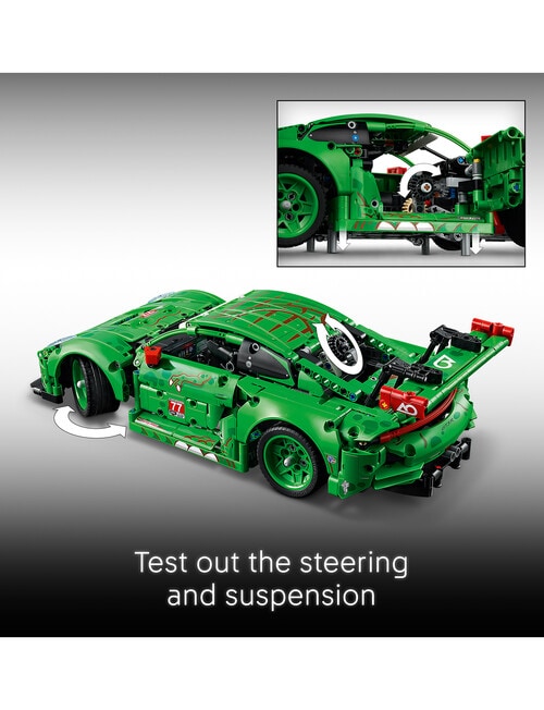 LEGO Technic Porsche 911 GT3 R REXY AO Racing Car, 42224 product photo View 11 L