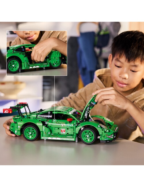 LEGO Technic Porsche 911 GT3 R REXY AO Racing Car, 42224 product photo View 14 L