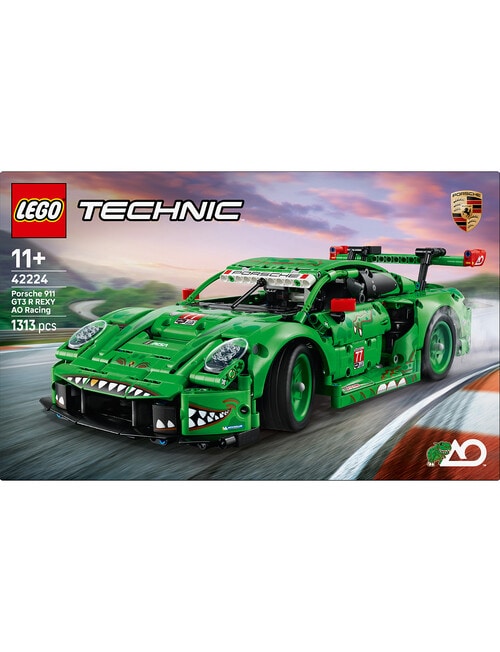 LEGO Technic Porsche 911 GT3 R REXY AO Racing Car, 42224 product photo View 16 L