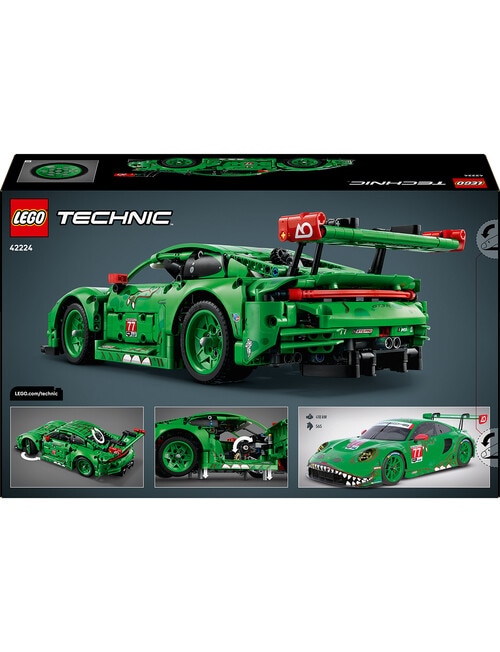 LEGO Technic Porsche 911 GT3 R REXY AO Racing Car, 42224 product photo View 18 L