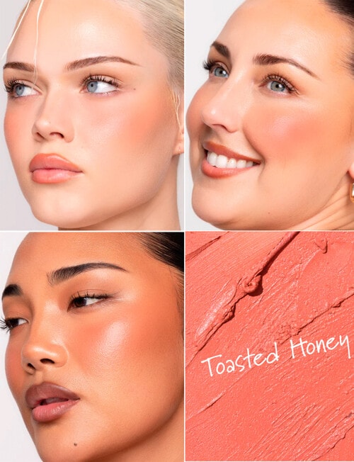 Breeze Balm Powder Play Blush Stick, Toasted Honey, 9.5g product photo View 02 L