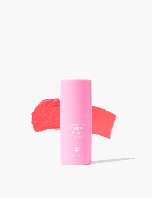 Breeze Balm Powder Play Blush Stick, Peach Please, 9.5g product photo
