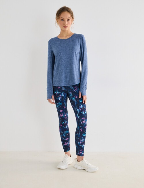 Superfit Limitless Long Sleeve Tee, Bright Navy product photo View 03 L