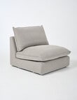 Marcello&Co Aspen Fabric Modular Armless, Grey V2 product photo