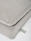 Marcello&Co Aspen Fabric Modular Armless, Grey V2 product photo View 07 S