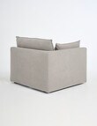Marcello&Co Aspen Fabric Modular Left Hand Facing, Grey V2 product photo View 02 S
