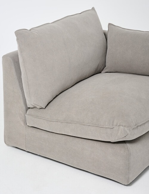 Marcello&Co Aspen Fabric Modular Right Hand Facing, Grey V2 product photo View 05 L