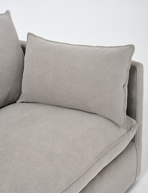 Marcello&Co Aspen Fabric Modular Right Hand Facing, Grey V2 product photo View 06 L