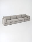 Marcello&Co Aspen Fabric Modular Right Hand Facing, Grey V2 product photo View 08 S
