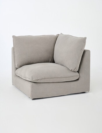 Marcello&Co Aspen Fabric Modular Corner, Grey V2 product photo