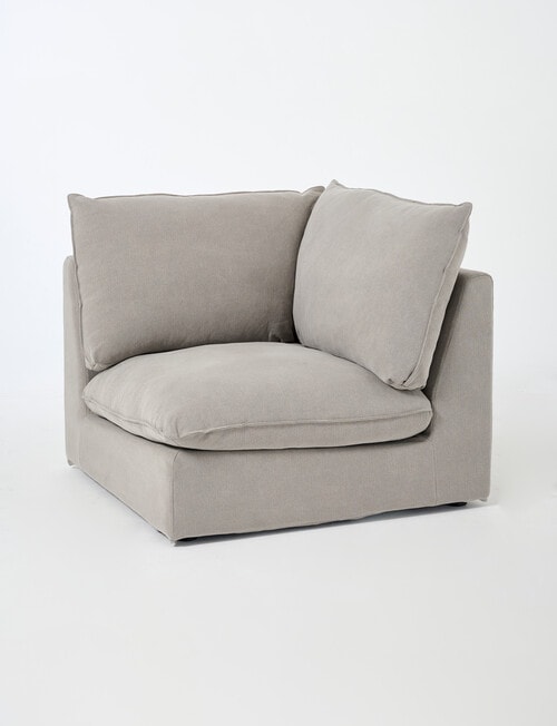 Marcello&Co Aspen Fabric Modular Corner, Grey V2 product photo
