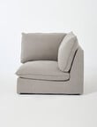 Marcello&Co Aspen Fabric Modular Corner, Grey V2 product photo View 03 S