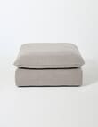 Marcello&Co Aspen Fabric Modular, Ottoman product photo View 03 S