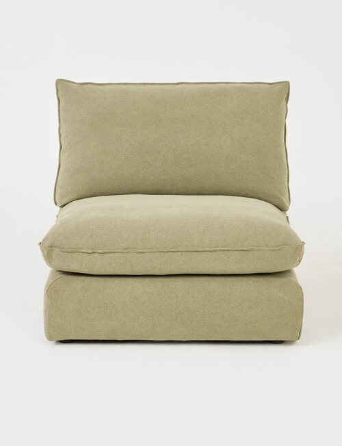 Marcello&Co Aspen Fabric Modular Armless, Sage V2 product photo View 02 L