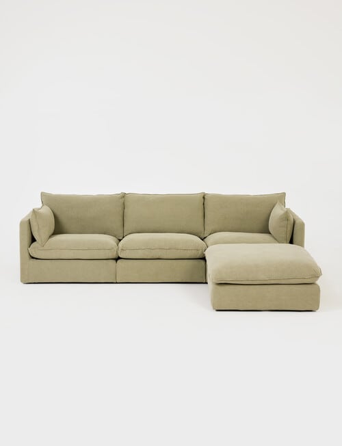 Marcello&Co Aspen Fabric Modular Left Hand Facing product photo View 10 L